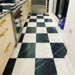 Faux Marble Floor